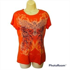 𝅺women Vintage print Top blouse